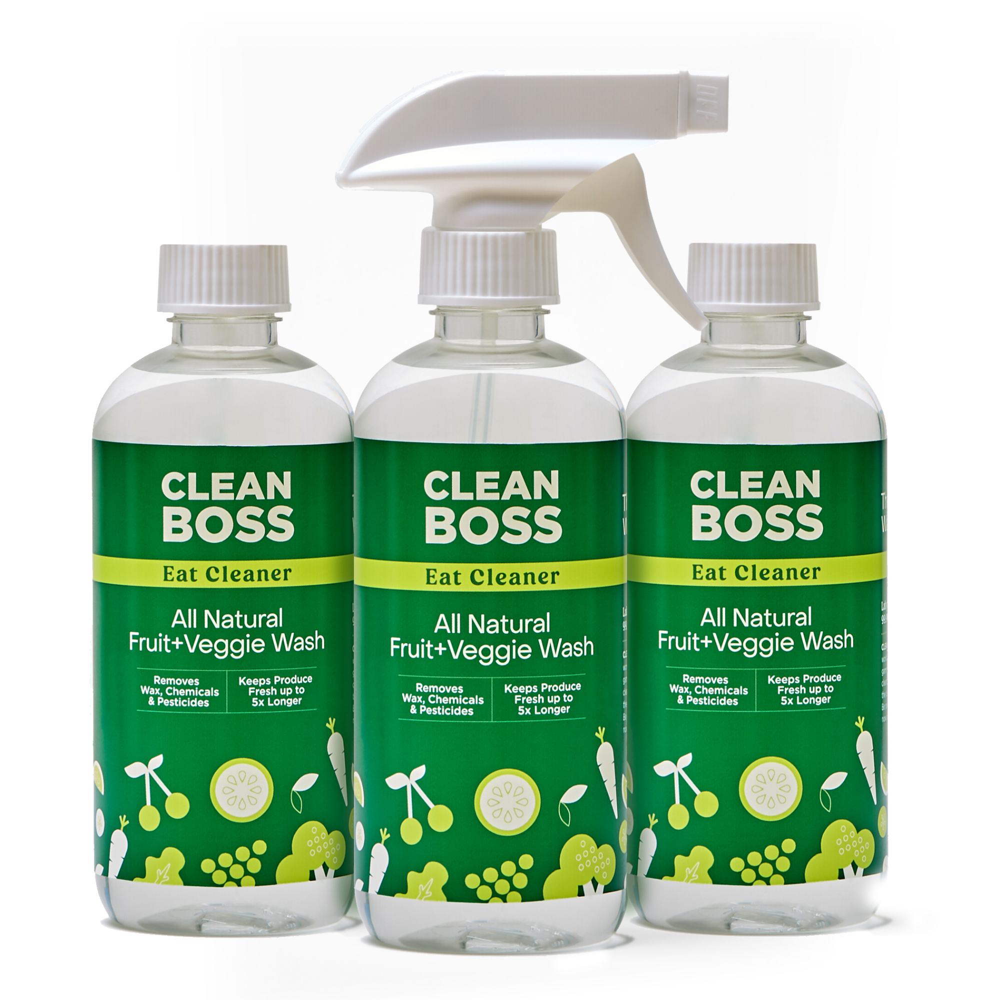 Eat Cleaner All Natural Fruit & Veggie Wash 12 oz. Spray